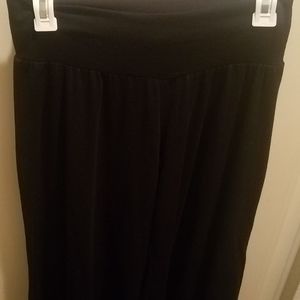 Gaucho capri pants